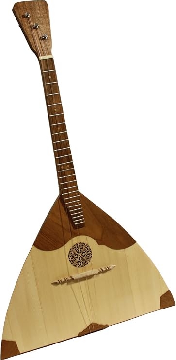 Prima Balalaika w/ Gig Bag - Solid Walnut