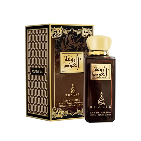 Maison d'Orient Rouat Al Oud Eau de Parfum 3.4 oz - Gourmand Oud Perfume with Subtle Spice Accords Unisex loved for its long lasting trail and compliment catching aroma