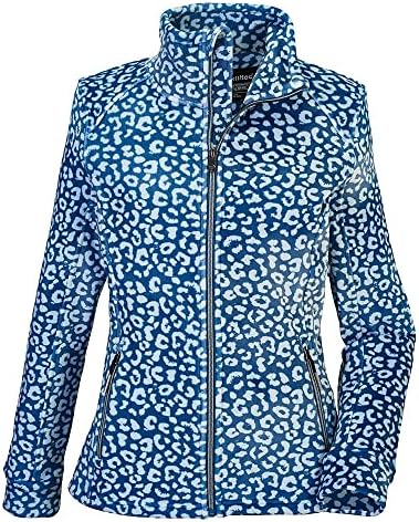 killtec KLW 114 Fleece Jacket Womens, Navy, 14 Regular
