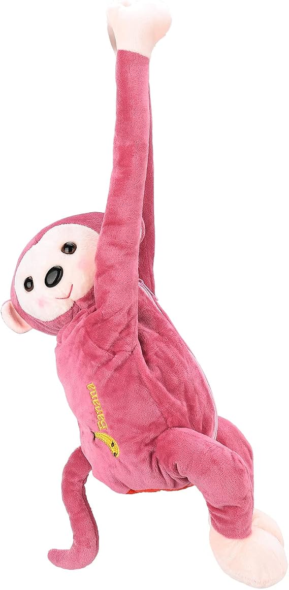 Monkey Tissue Holder for Car, Hanging Tissue Box, Car Tissue Box Organizer