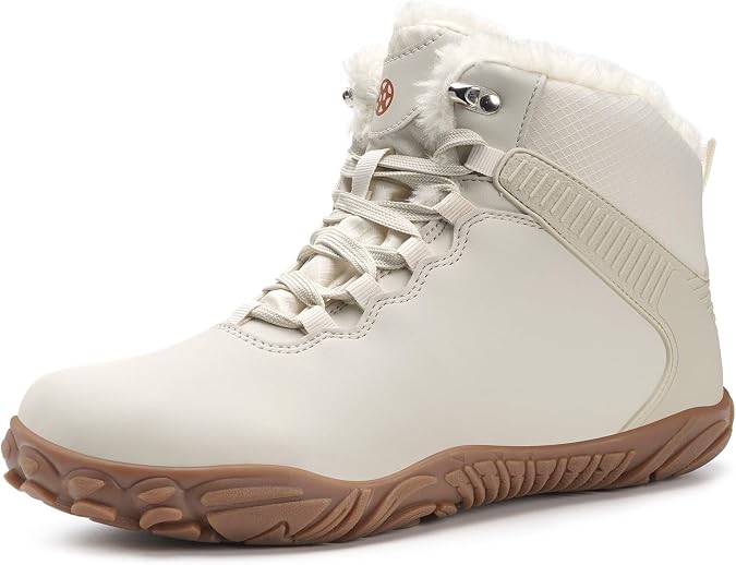 Eagsouni Wide Barefoot Winter Snow Boots for Women Men