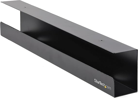 StarTech Under Desk Cable Management Tray, 23-1/2"L x 4-1/2"D (UDCMTRAY)