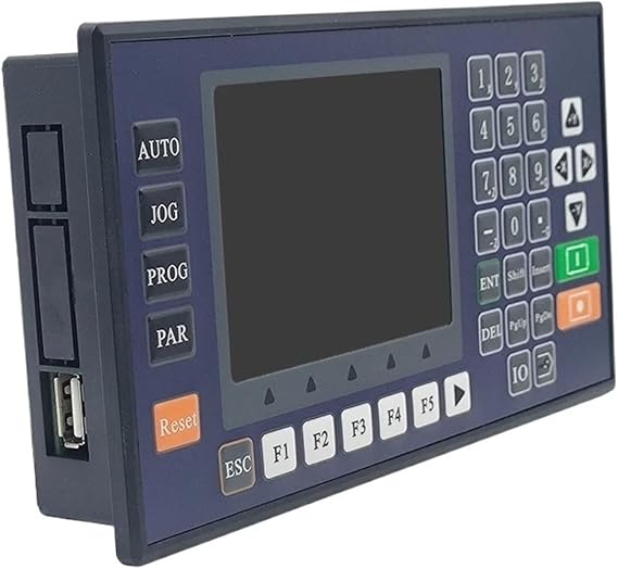 Standalone Motion Controller 1/2/3/4 Axis TC55V Motion Controller Adjustable Speed programmable servo/Stepper Controller for Engraving Router(4 Axis-English)