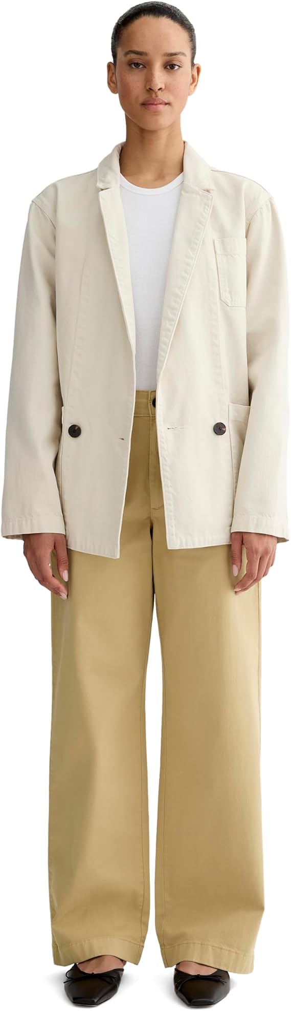 Everlane Women's The Wide-Leg Chino
