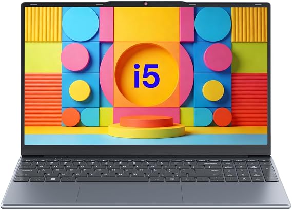 Laptop Computer 15.6 inch, Compatible with Windows 11, Core i5 Processor, Up to 3.3GHz, 4GB RAM, 128GB SSD, Up to 2TB, 15.6" FHD IPS 1920x1080, for Students, Business