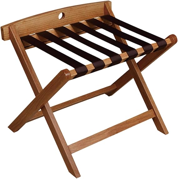 Luggage Rack Guest Room Wood Luggage Rack Foldable Home Hotel Luggage Rack, Hotel Rack, Solid Wood Clothes Rack