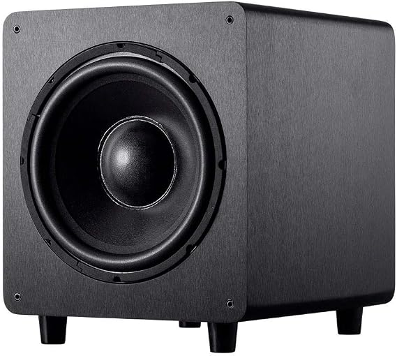 Monoprice SW-15 600 Watt RMS (800 Watt Peak) Powered Subwoofer - 15-Inch, Ported Design, Variable Phase Control, Variable Low Pass Filter, for Home Theater