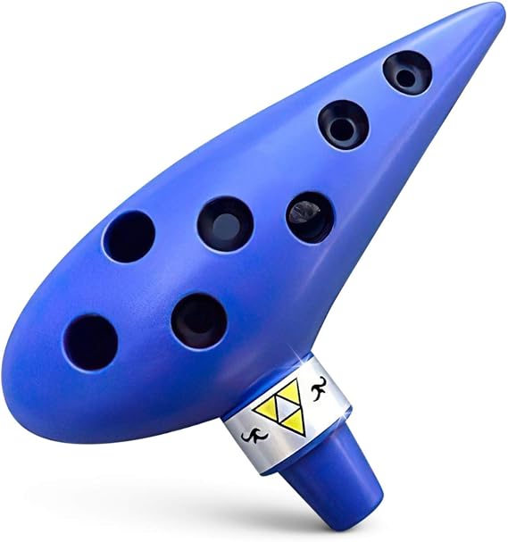 Songbird Ocarina of Time Replica - Ocarina Musical Instrument with Tutorial and Songs - Tuned in C with Crystal Clear High Notes
