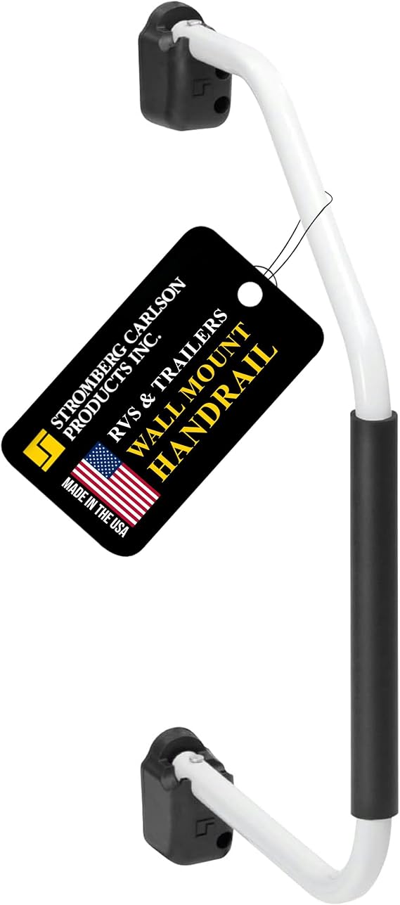 Stromberg Carlson (AM-200) Lend-A-Hand White Assist Handle with Foam Grip