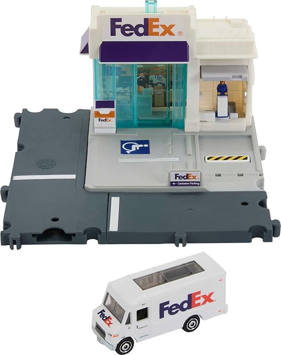 Matchbox Action Drivers FedEx Package Center