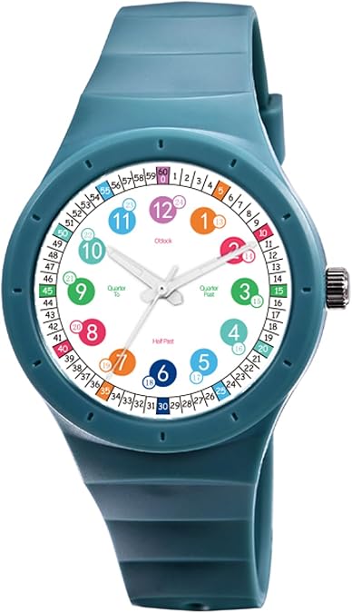 Kids Luminous Watch for Boys and Girls Ages 5-8,Kids Analog Watch Learning Time and Easy to Read. Children's Waterproof Toddler Watches for Girls and Boys Ages 6-16