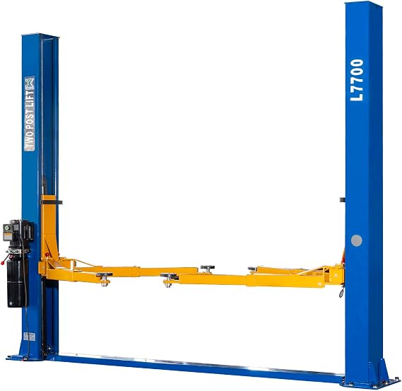 XK 2 Post Auto Car Lift 7700 lb Capacity Truck Hoist 220V,L7700 | 2 Section Support Arms,Suitable for Trucks, SUV,Automotive Repair Shops,Home Garages with 36 Months Parts Replacement