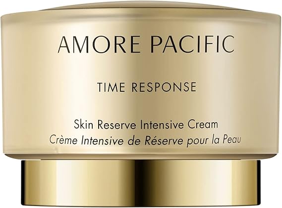 Time Response Skin Reserve Intensive Cream Korean Face Moisturizer with Niacinamide & Green Tea for Hydration and Fine Lines, 1.7 Fl Oz