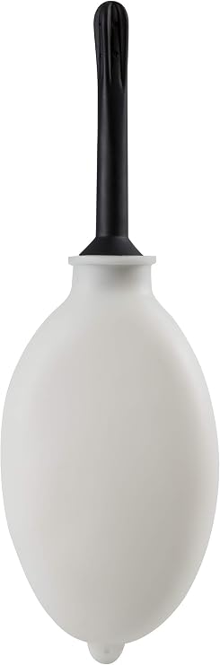Compact Silicone Douche Bag, White, 11 Fl Oz