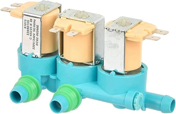 DC62-00266E Washer Water Inlet Valve, Compatible With Samsung Washing Machine Replace DC62-00311G DC62-00311C