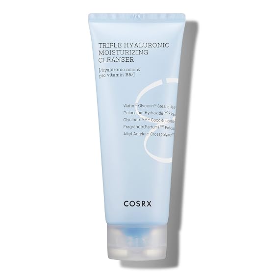 COSRX Hyaluronic Acid Moisturizing Cleanser with Vitamin B, 5.07 fl.oz