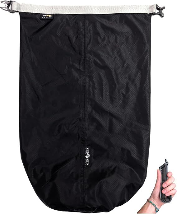 SIDE BY SIDE Small Lightweight 10L Dry Bag, Stuff Sack for Backpacking
