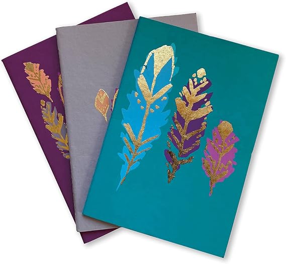 Artisan By Lang Wild Feathers Journal Set, Pack of 3 (9016002)