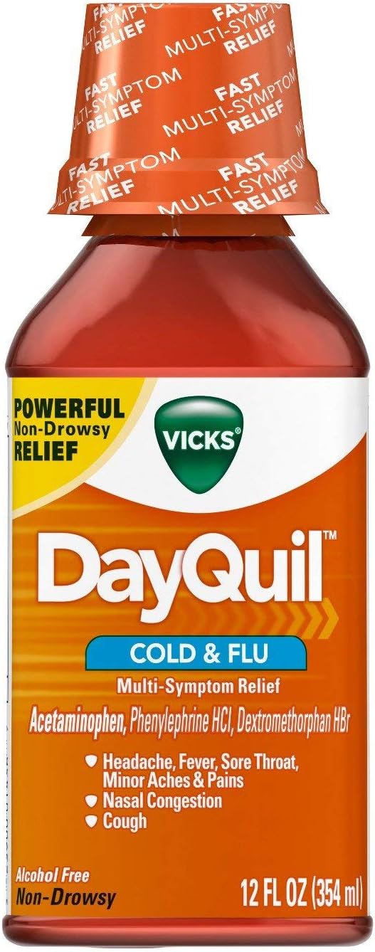 Dayquil Liquid 12/12 Oz