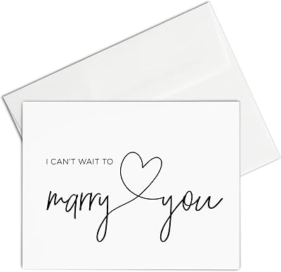 I Cant Wait to Marry You, Bride to Groom Wedding Day Card, Letters to My Husband from Wife, Love Gift for Him, Fiance Gifts, Vows