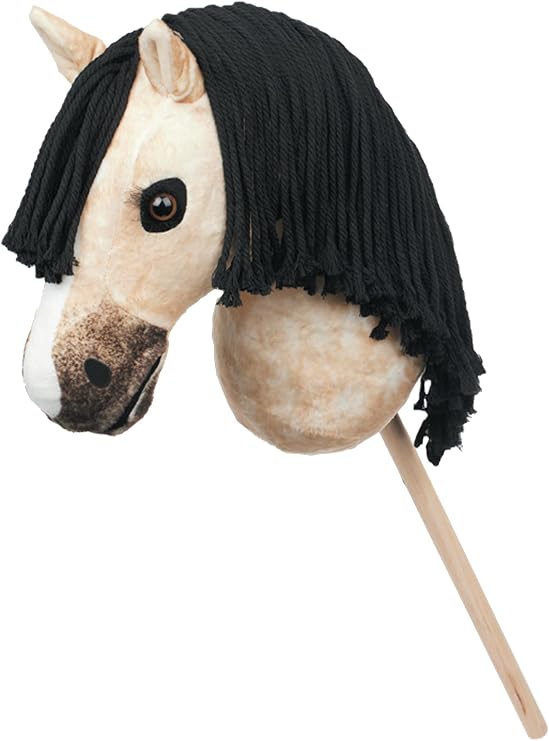 LeMieux Hobby Horse Dream - Dappled Dun Coat - Realistic Head - Perfect for Kids