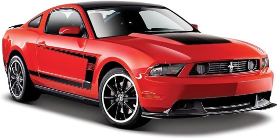 Maisto 1:24 Scale Ford Mustang Boss 302 Diecast Vehicle (Colors May Vary)