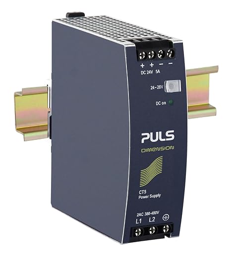 Puls, CT5.241, Power Supply, 24-28 VDC, 120W
