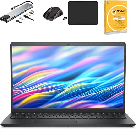 Dell 15 Dc15250 Laptop 15.6" Full Hd 1080P 120Hz Screen Intel Core I3-1305U 13T