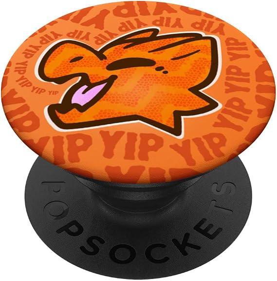 Kobold Yip! spiral (orange) PopSockets Swappable PopGrip