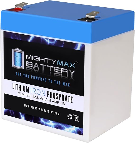 Mighty Max Battery 12V 5AH Lithium Replacement Battery Compatible with Ditek DTK-BU600PLUS