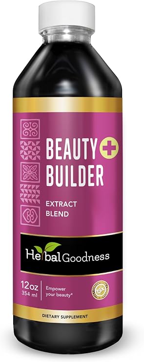 Herbal Goodness Beauty Builder 12oz - Liquid Collagen for Women