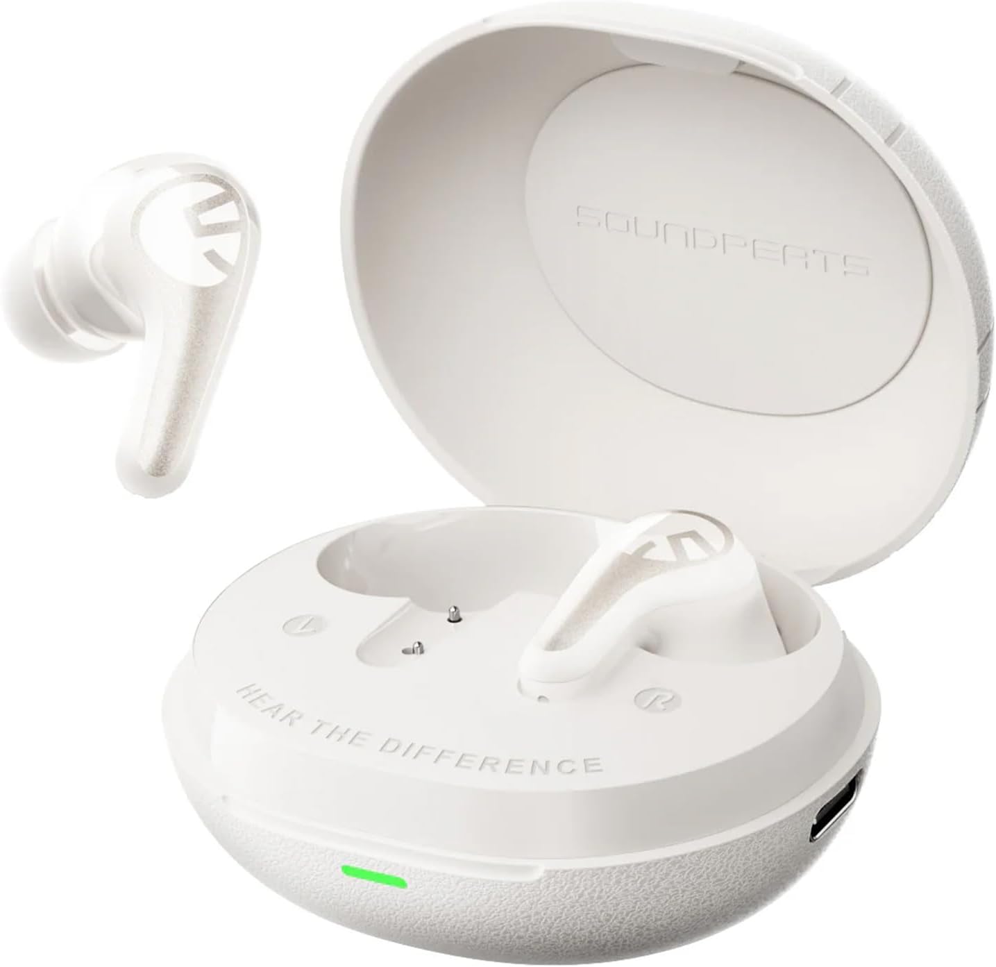 Soundpeats C30 Hybrid ANC Hi-Res LDAC TWS Bluetooth 6.0 Kablosuz Kulak İçi Kulaklık Bej