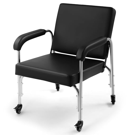 Artist hand Shampoo Chair for Salon Reclinng Salon Chair Barber Chair Hair Stylist Auto Recline Chairs Shampoo Spa Beauty Equipment(with Wheels)