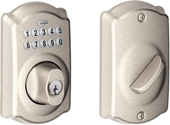 Sat Nick Keypad Deadbolt