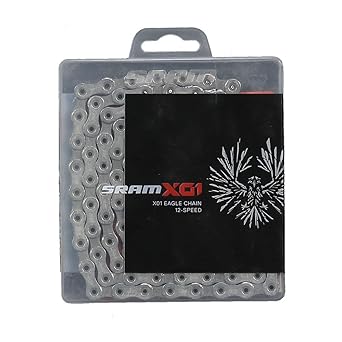 SRAM X01 Eagle Chain - 12-Speed, 126 Links, Silver