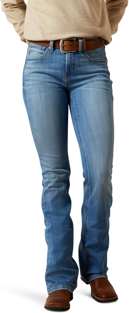 ARIAT Women's High Rise Camellia Boot Cut Jean