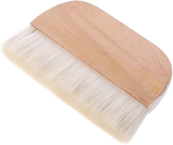 8in Handle Art Supplies Watercolor Brush Goat Hair Hake Brush Paint Brush Wood + Wool