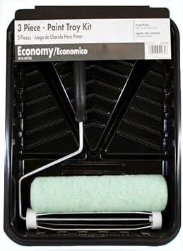 916-GP38 RollerLite All Purpose Professional Standard Economy Kit with Plastic Tray, Roller and Roller Cover (3 Piece), 9"