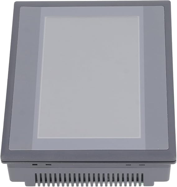PLC Touch Screen 7 Inch TFT LCD 12 Inputs 8 Outputs HMI Display Panel Simple Installation for FX3U 20 40 48MRT