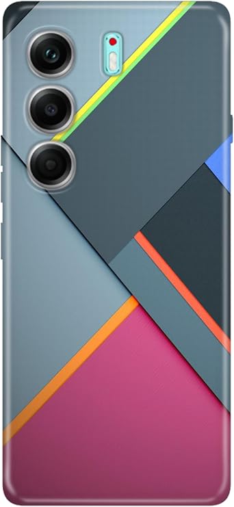 Senada Tecno Camon 40 Pro 5G CM7 ile Uyumlu Kılıf Renkli Silikon Baskılı TPU 6D Renkler