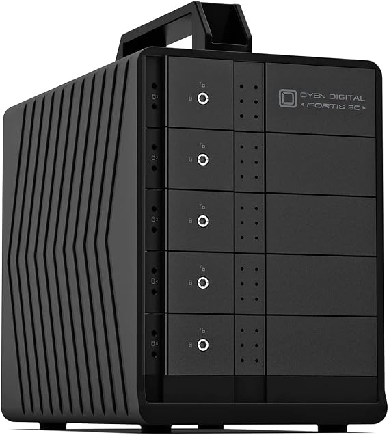 Oyen Digital Fortis 5C 5-Bay USB-C (USB 3.2) External Drive Array, Enclosure