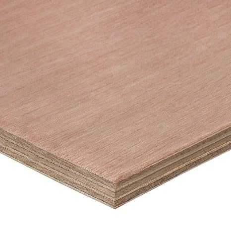 6mm Marine Plywood Far Eastern BS1088 305x305mm 12x12 Inch