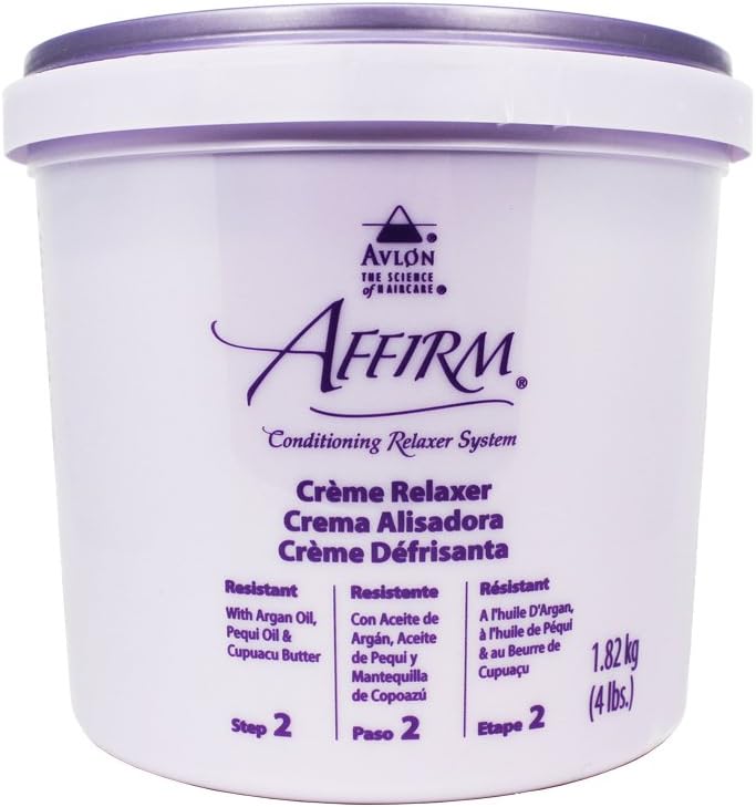 Avlon Affirm Creme Relaxer - 4 lb - Control : Resistant Time Release Sodium Hydroxide by Avlon Hair Care