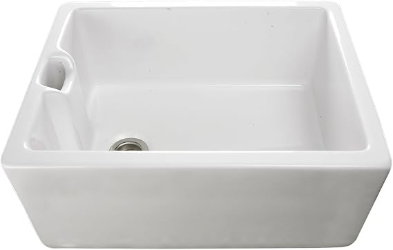 Rak Ceramics GOSINK8 Gourmet Sink 8, Belfast Style with Weir Overflow