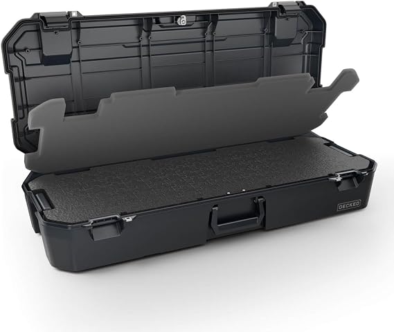 DECKED Honcho 80 L Protective Case with PuzzleFoamTM & TSA Lock - Black
