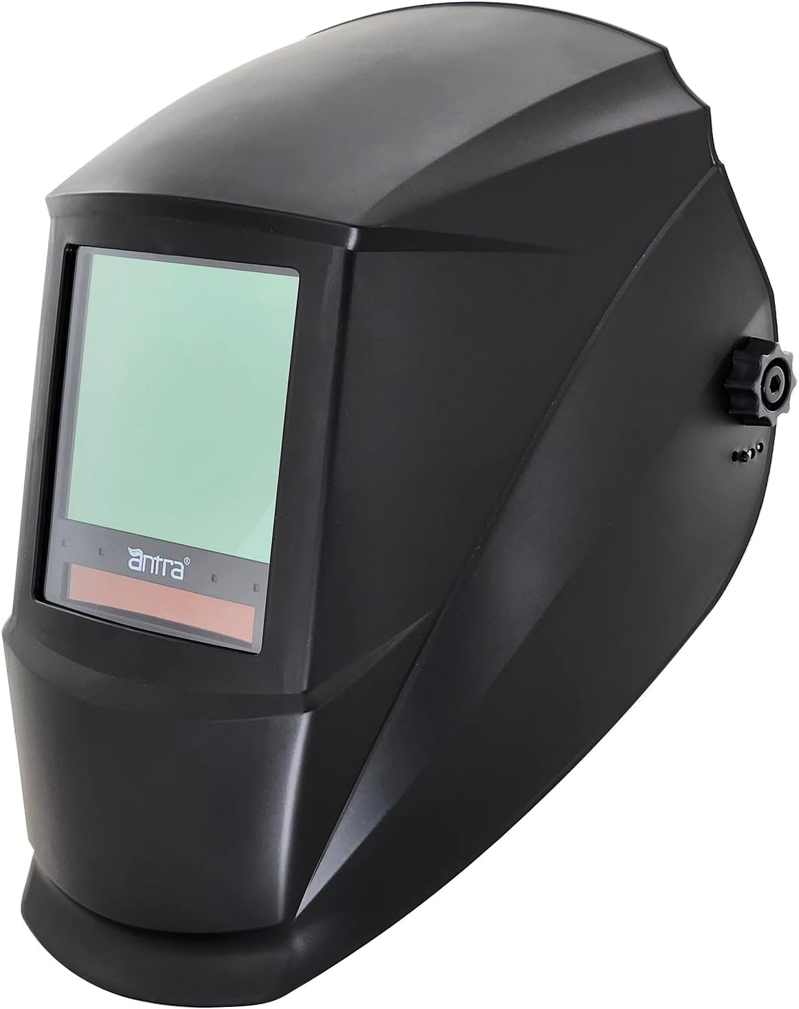Antra True Color Auto Darkening Welding Helmet - Large Window 13.5 Sqi, Wide Variable Shade 4/5-13, Low TIG Amp Rating 2A - Precision Protection for Welding Excellence