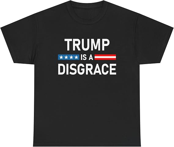 Trump is a Disgrace Shirt Anti President Donald Trump Tshirt Clothing