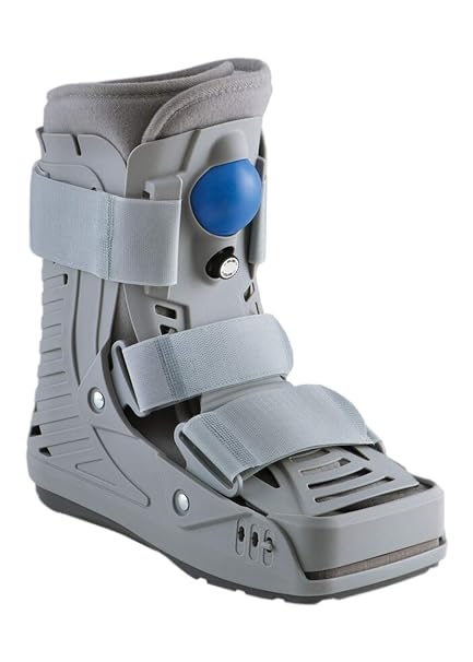 United Ortho USA16113 360 Air Walker Ankle Fracture Boot, Small, Grey