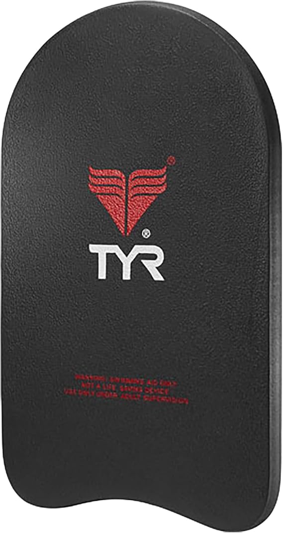 TYR Classic Adult Kickboard - Durable Foam Swim Training Fitness Board | Standard Adult Ergonomic Profile | Closed-Cell EVA Foam | Leg Strength Kick Training | Extended Water Life Performance