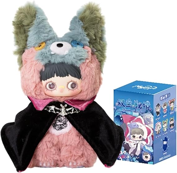 CALEMBOU Plush Blind Box, Kawaii Maymei Twin Secret Realm Series Stuffed Blind Box Doll, 40cm Mystery Plush Toys Collectible for Birthday Gift